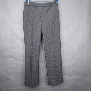 Joie Trouser Women's Sz 4 Hounds Tooth Straight Leg Pants Office Career Workwear